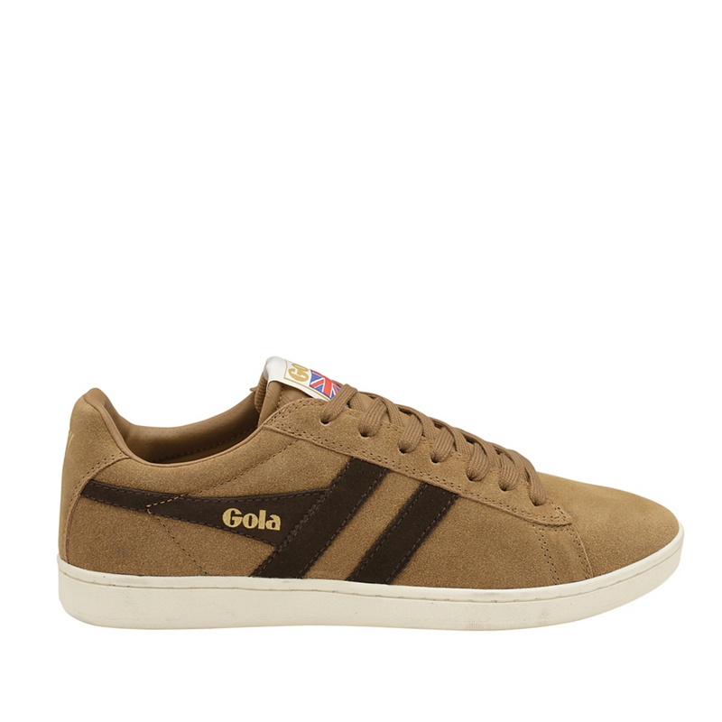 Gola Classics - Dark Tan 'Equipe Suede' Mens Trainers Review