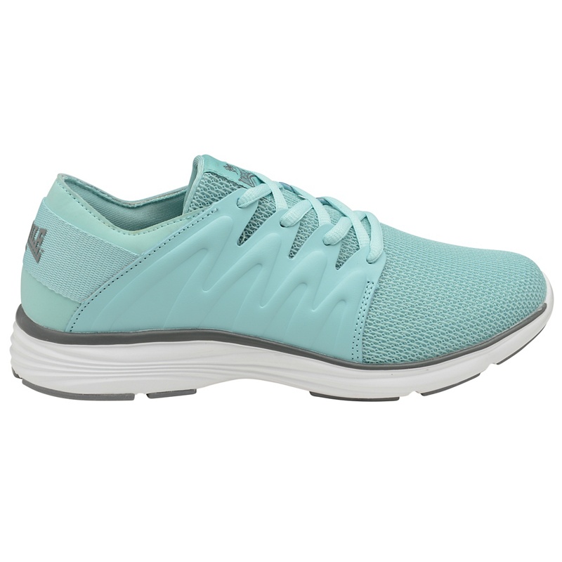 Lonsdale - Mint & Grey 'Peru' Ladies Lace Up Trainers Review