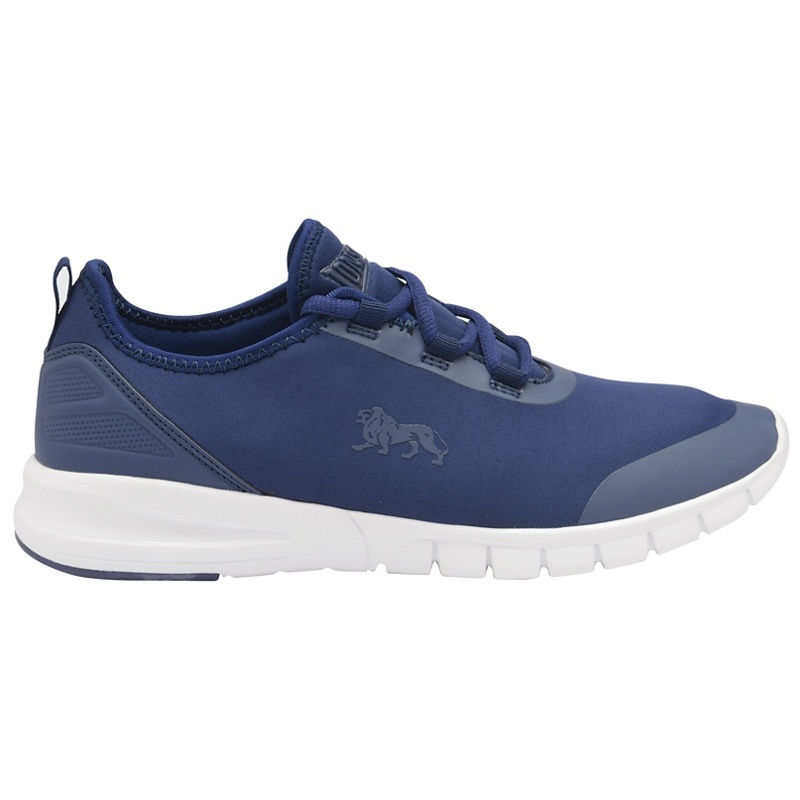 Lonsdale - Navy And White 'Zambia' Mens Lace Up Sports Trainers Review