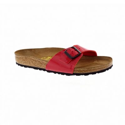 red patent madrid birkenstocks
