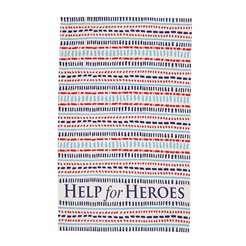 Help for Heroes - Dot-Dash Tea Towel Review