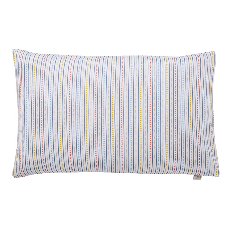 Scion - Multicoloured Cotton Percale 180 Thread Count 'Pepino' Standard Pillow Cases Review