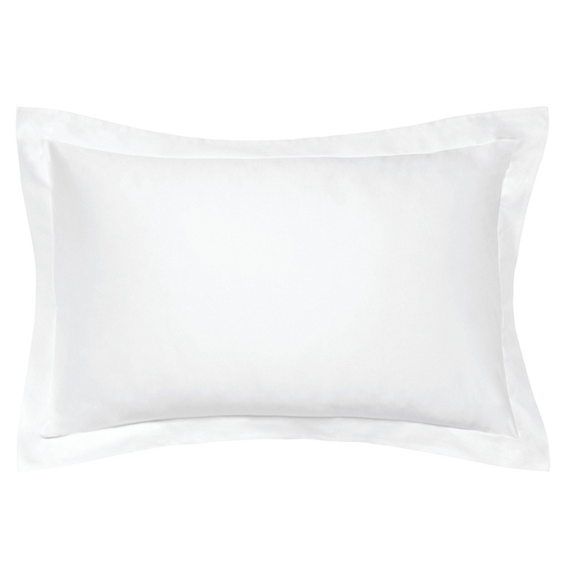 Hotel - White Combed Cotton Sateen 600 Thread Count 'Maya' Oxford Pillow Case Review