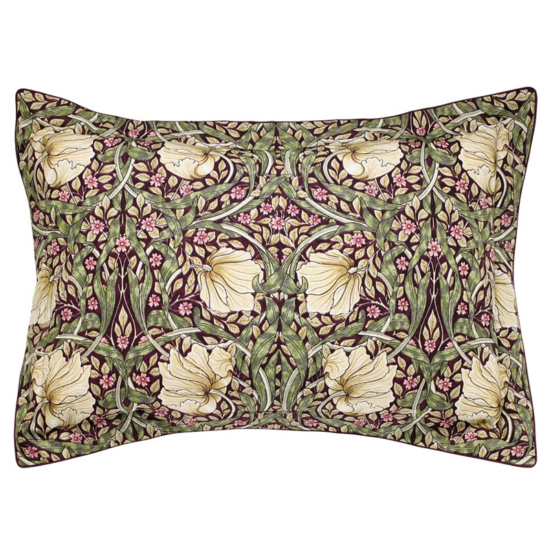 Morris & Co - Purple 300 Thread Count Floral 'Pimpernel' Oxford Pillow Case Review