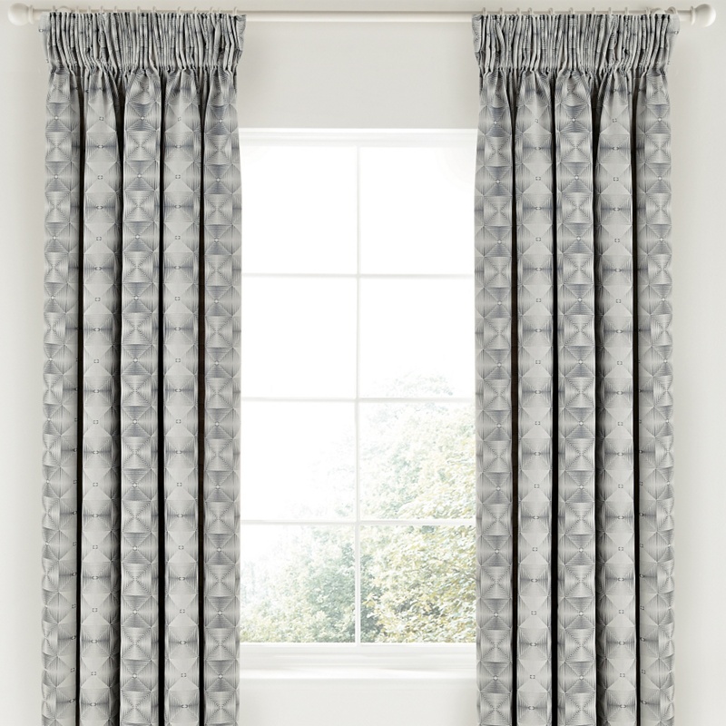 Bedeck 1951 - Grey Polycotton 'Soto' Lined Curtains Review