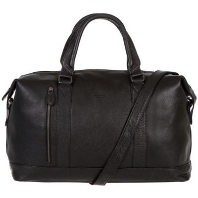 debenhams mens leather holdall