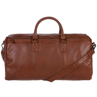 debenhams mens leather holdall