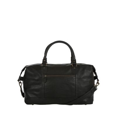 mens leather holdall debenhams