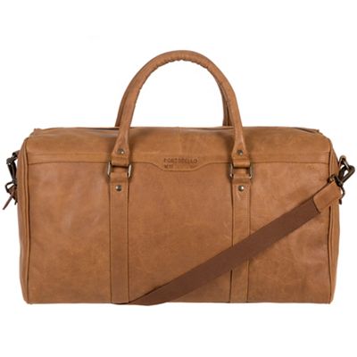 debenhams mens leather holdall