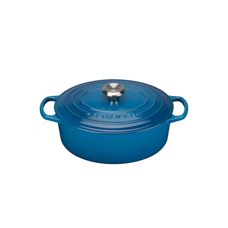 Le Creuset - Marseille Blue Cast Iron 'Signature' 25Cm Oval Casserole Review