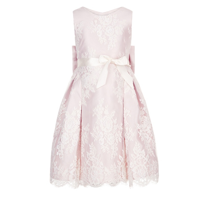 Monsoon - Girls' Pink 'Valeria' Lace Dress Review