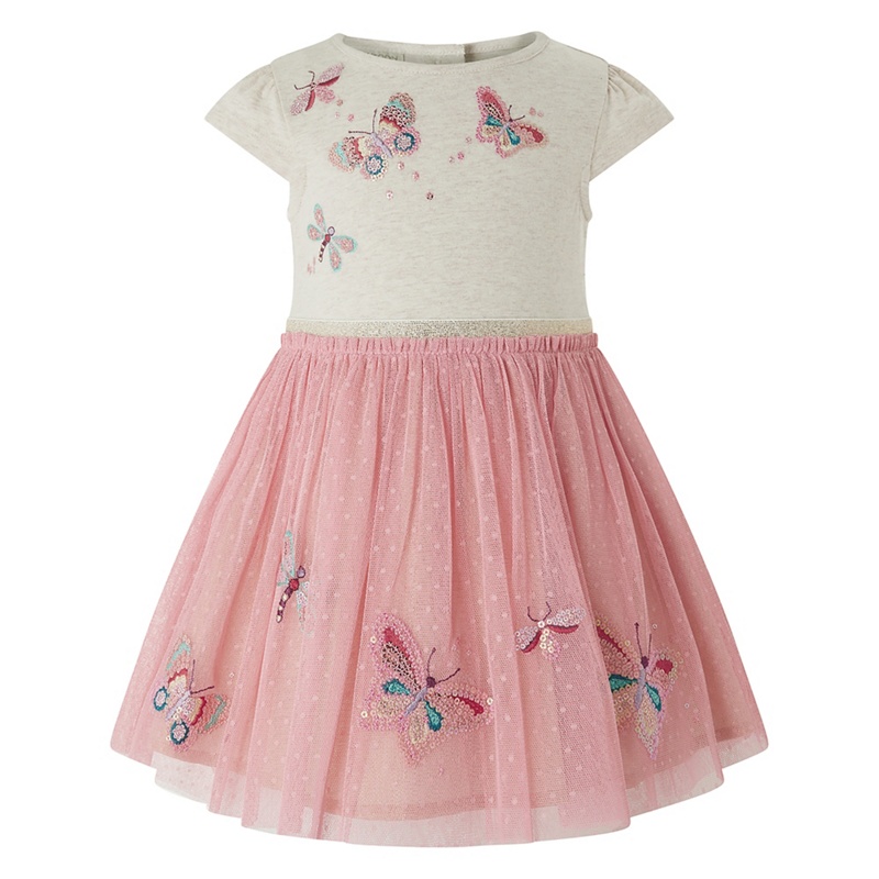 Monsoon - Baby Girls' Pink 'Disco Bug' Dress Review