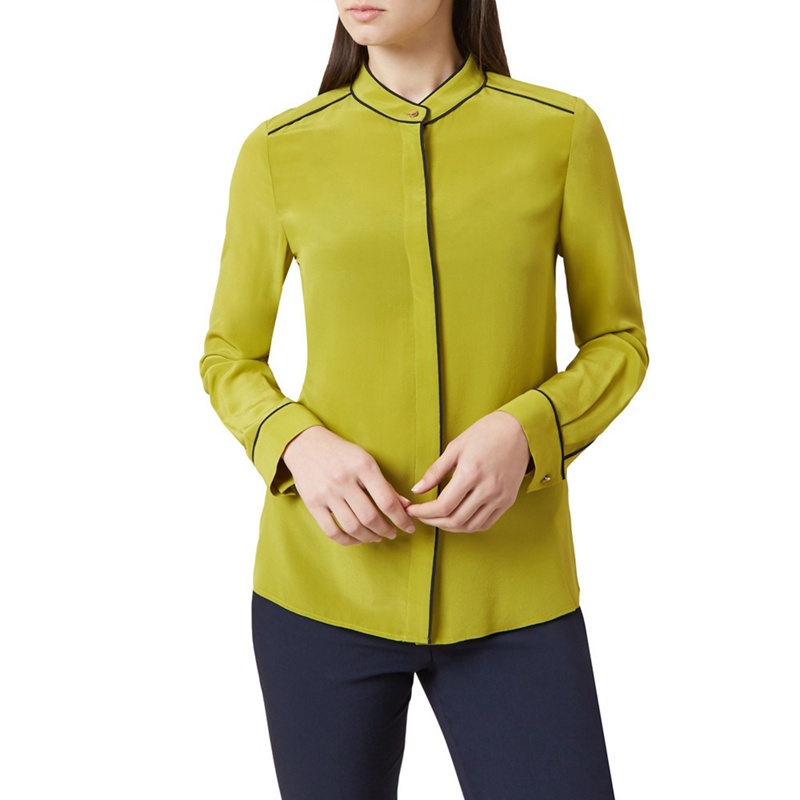 Hobbs - Chartreuse 'Dotty' Blouse Review