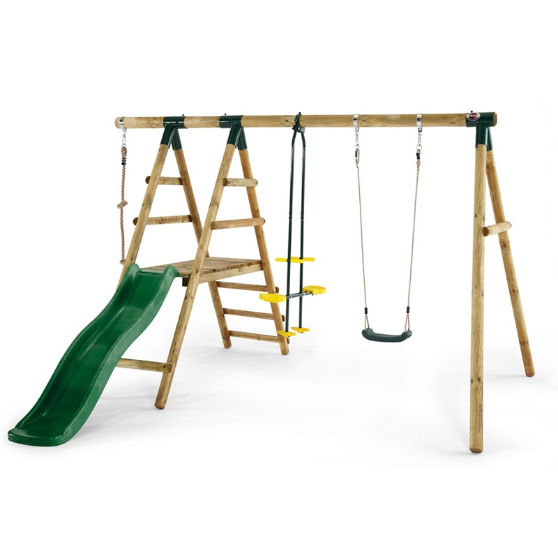 Plum - Meerkat Wooden Swing Set Review