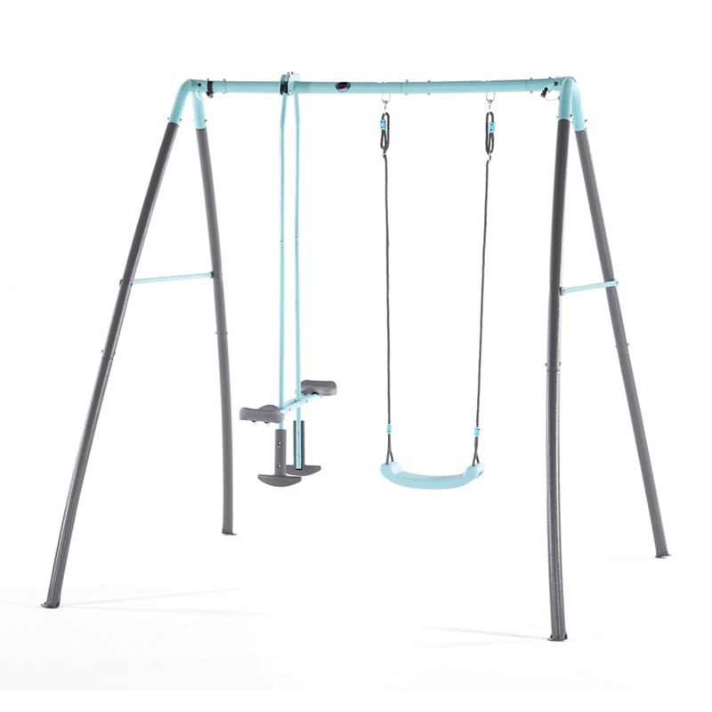 Plum - Premium Metal Single Swing And Glider With Mist Review