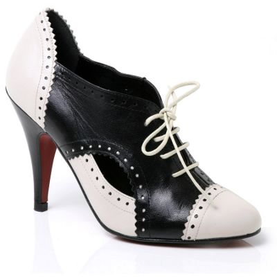 Black Celion court shoes