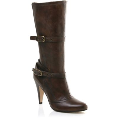Tan Randil calf boots