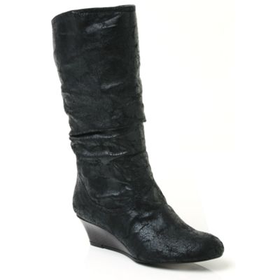 Black Redge calf boots