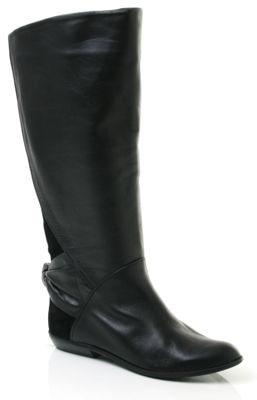 Black Rannah calf boots