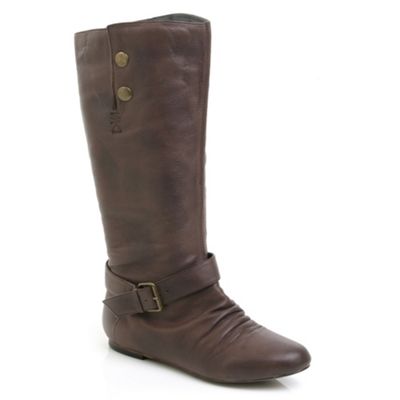 Dark Brown 'Riminie' Calf Boot
