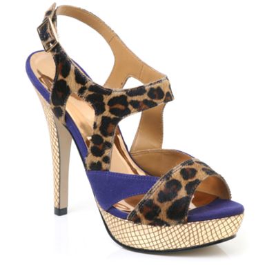 Leopard 'Lanimal' Platform Sandal