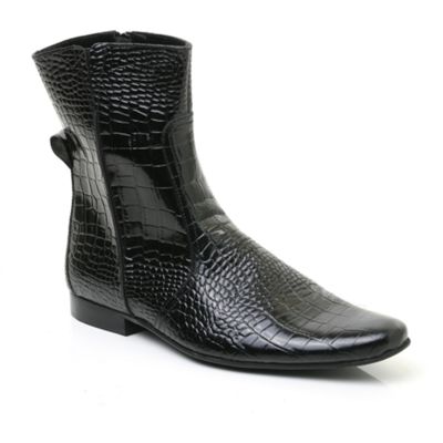Black X-Dean Ankle Boot