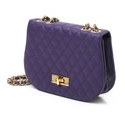 Purple Bcoco Quilted Bag