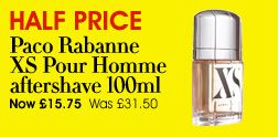 Shop XS pour Homme aftershave