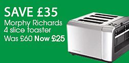 Shop Morphy Richards toaster