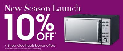 Shop electricals bonus offers