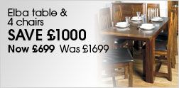 Shop Elba table & 4 chairs