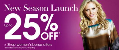 Shop womens bonus offers