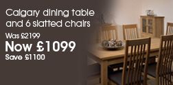 Shop Calgary dining table and chairs