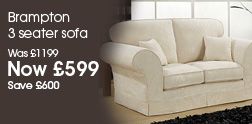 Shop Brampton 3 seater sofa