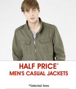 Shop men's casual jackets