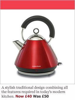 �10 OFF MORPHY RICHARDS KETTLE