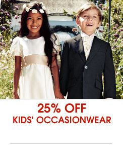 Shop kids' occasion clothes