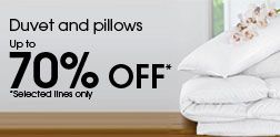 Shop duvets & pillows