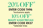 20% off in association with the Daily Mail