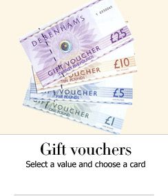Shop gift vouchers