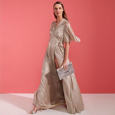 jenny packham wrap dress