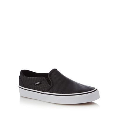 Vans Asher Makeup Slip On Sneaker In White Lyst