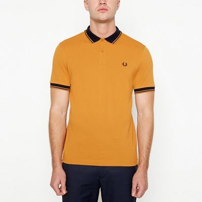 orange fred perry