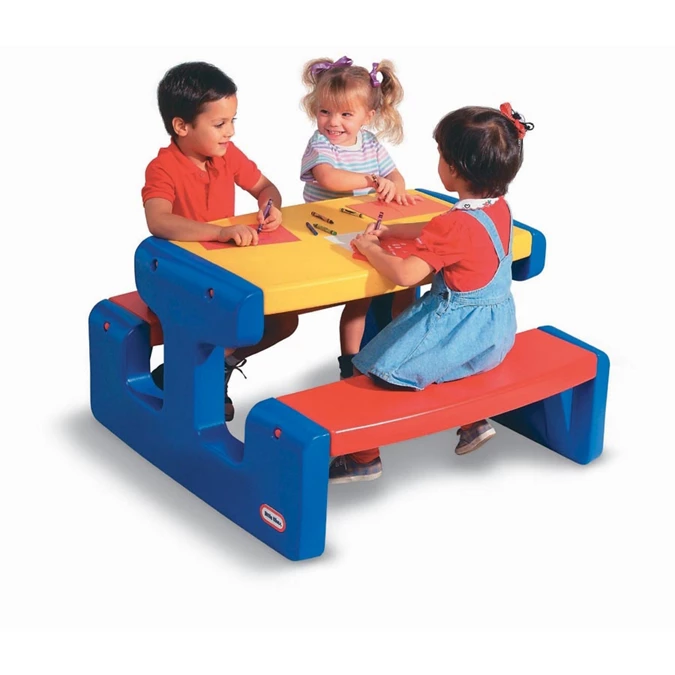 Little Tikes Large Picnic Table Primary Debenhams