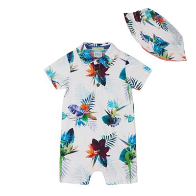 ted baker baby playsuit