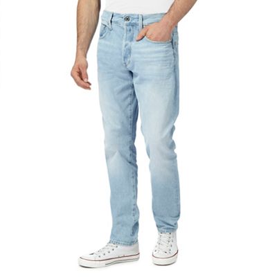 G-Star Blue Vintage Wash '3301' Tapered 