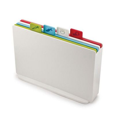 multi coloured chopping board set