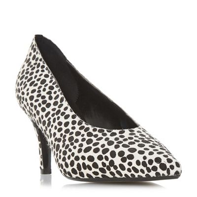 debenhams black court shoes