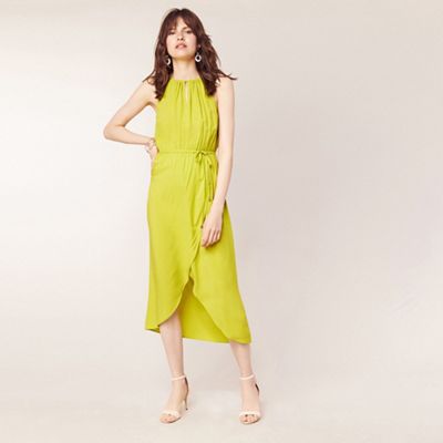 oasis lime green dress