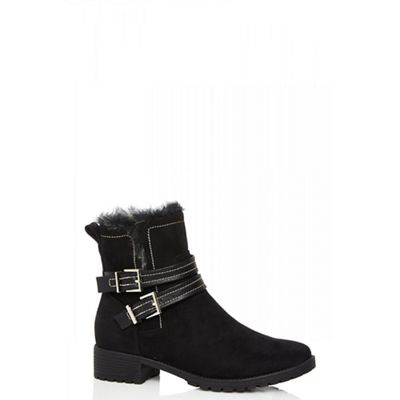 black ankle boots debenhams